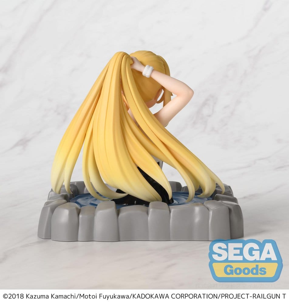 A Certain Scientific Railgun T statuette PVC Thermae Utopia Misaki Shokuhou 14 cm
