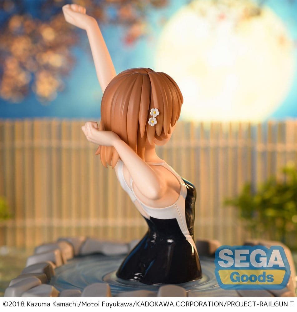 A Certain Scientific Railgun T statuette PVC Thermae Utopia Mikoto Misaka 14 cm