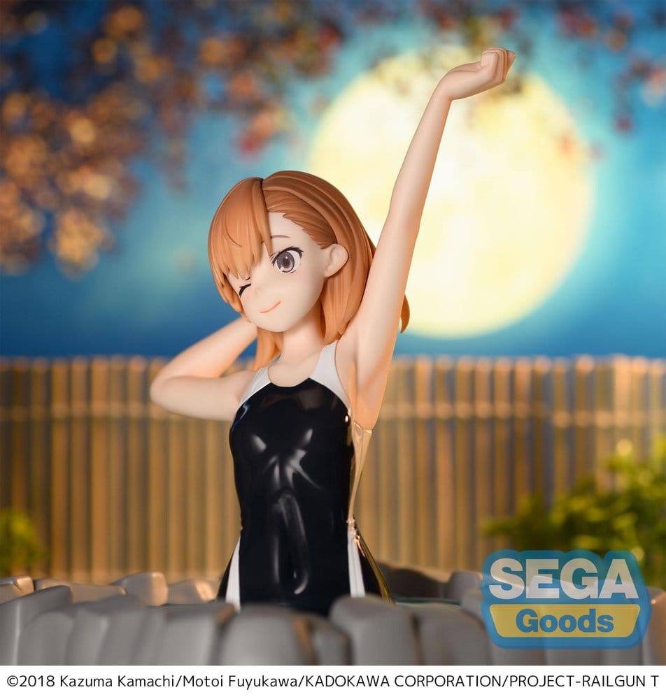 A Certain Scientific Railgun T statuette PVC Thermae Utopia Mikoto Misaka 14 cm