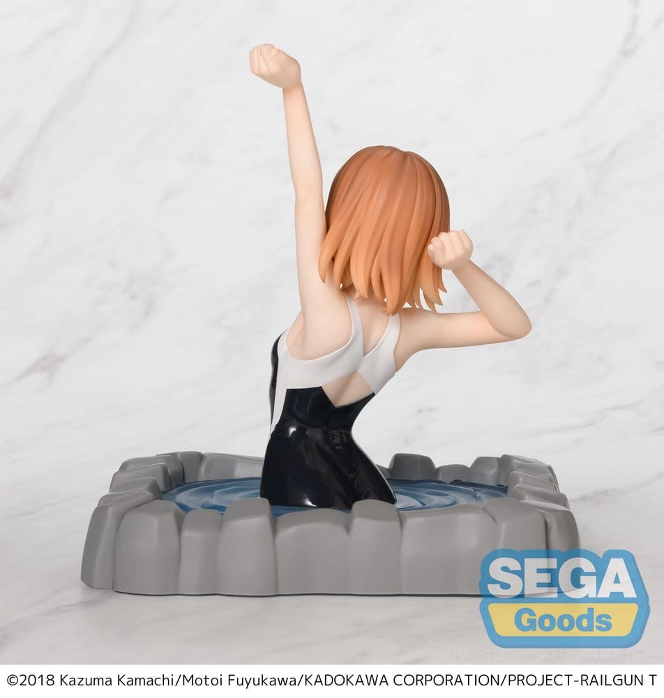 A Certain Scientific Railgun T statuette PVC Thermae Utopia Mikoto Misaka 14 cm