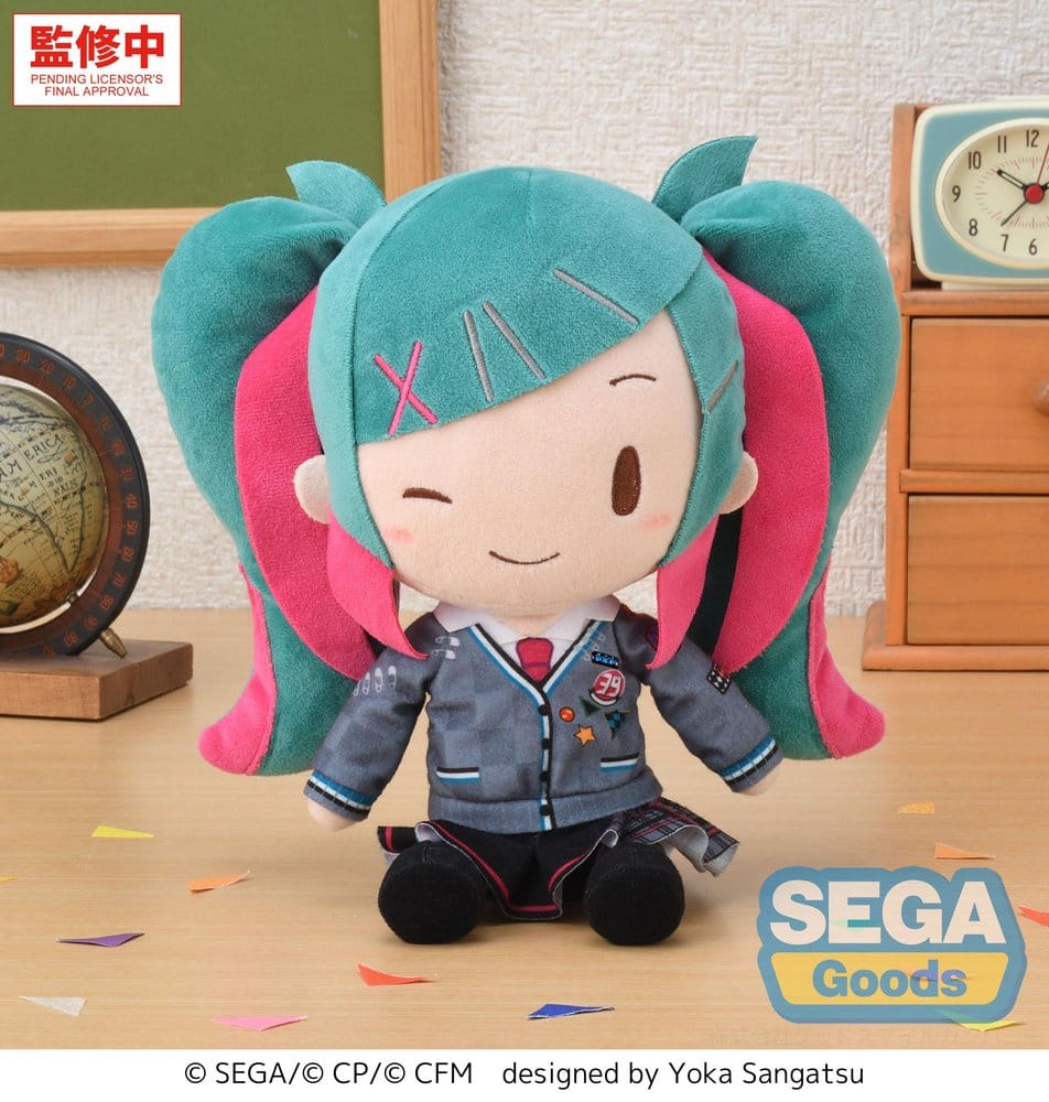 Hatsune Miku: Colorful Stage! peluche fuwa petit M -School SEKAI Hatsune Miku-