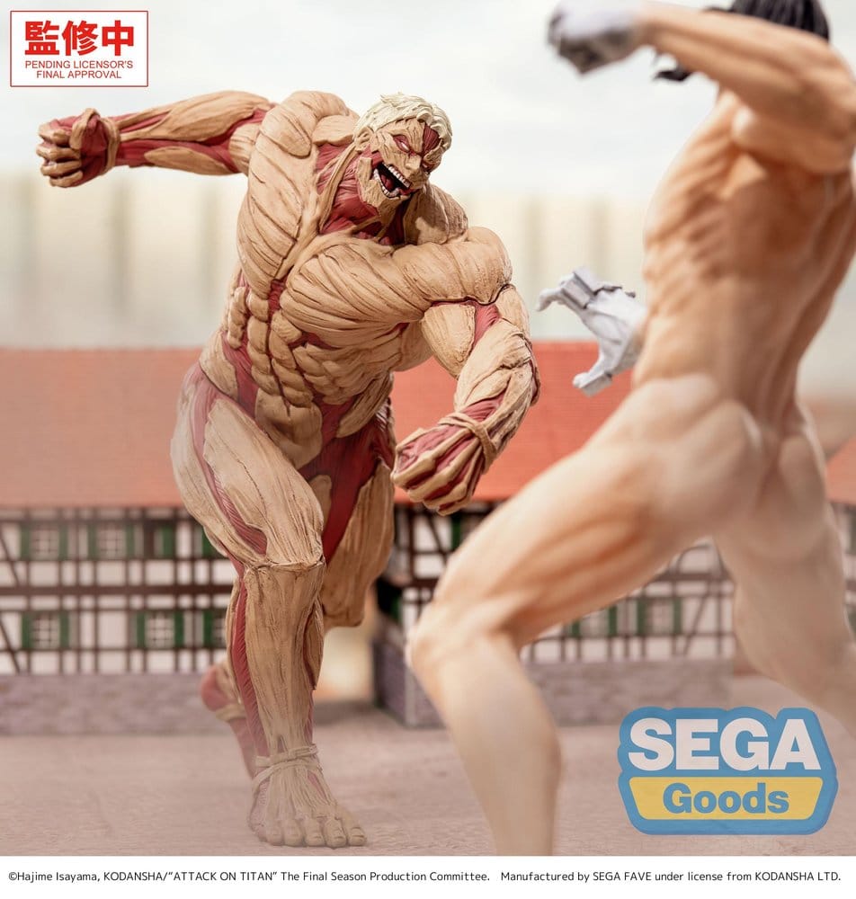 L'Attaque des Titans GigantiX figurine PVC Reiner Braun Armored Titan Ver. 25 cm
