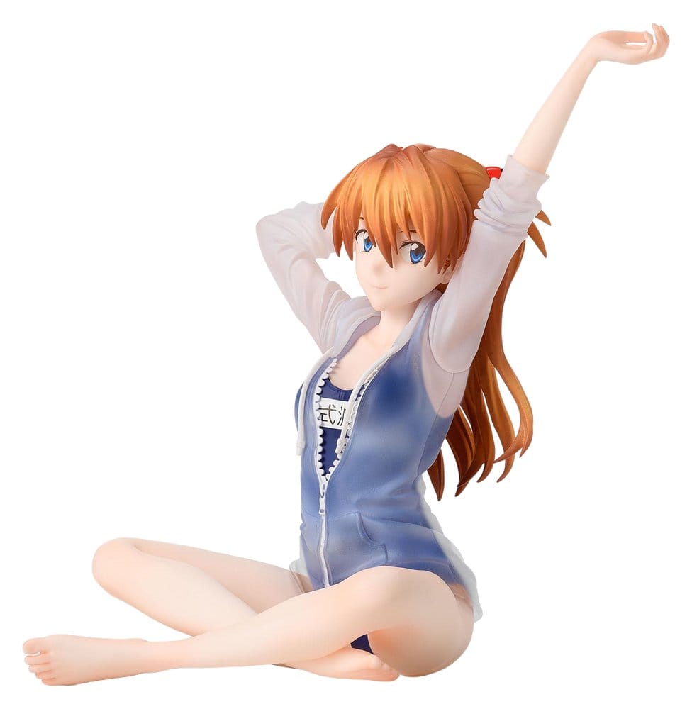 Rebuild of Evangelion Yumemirize figurine PVC Asuka Shikinami Langley School Swimsuit Ver. 16 cm