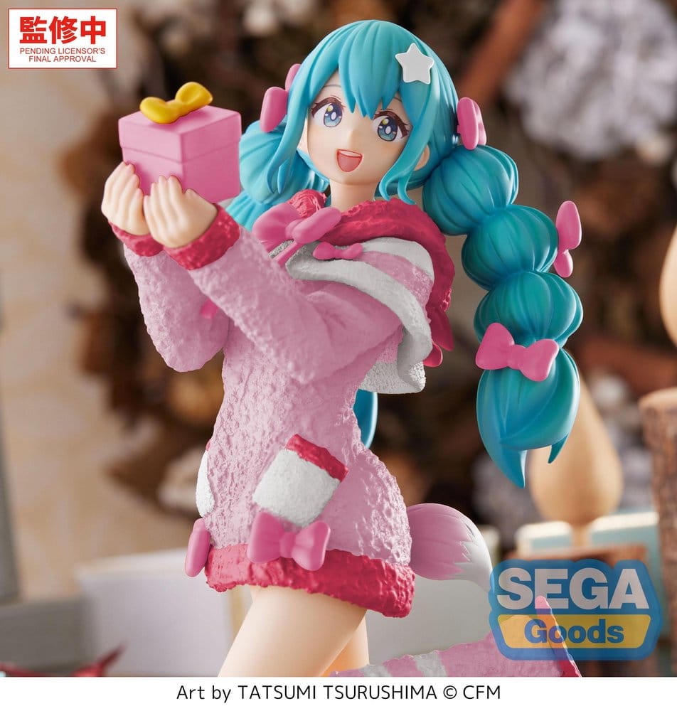 Hatsune Miku High Premium Figure figurine PVC Mokomoko Christmas Ver. 21 cm