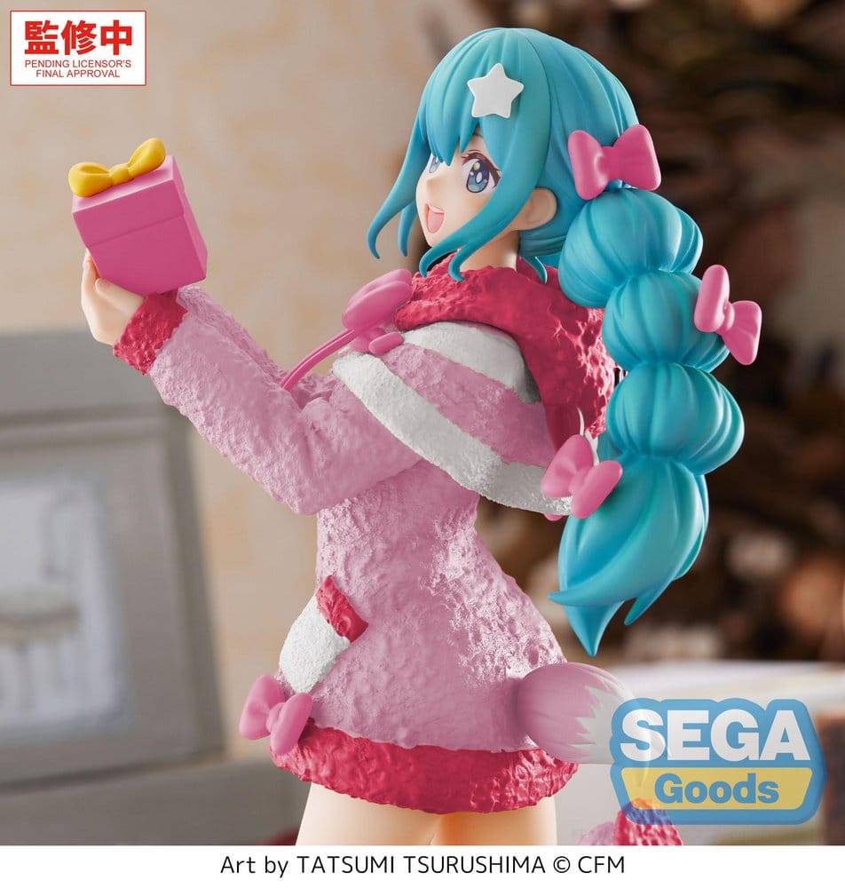 Hatsune Miku High Premium Figure figurine PVC Mokomoko Christmas Ver. 21 cm