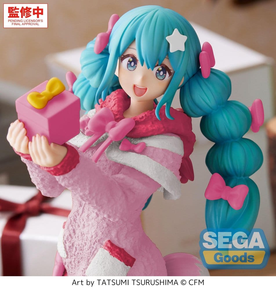 Hatsune Miku High Premium Figure figurine PVC Mokomoko Christmas Ver. 21 cm