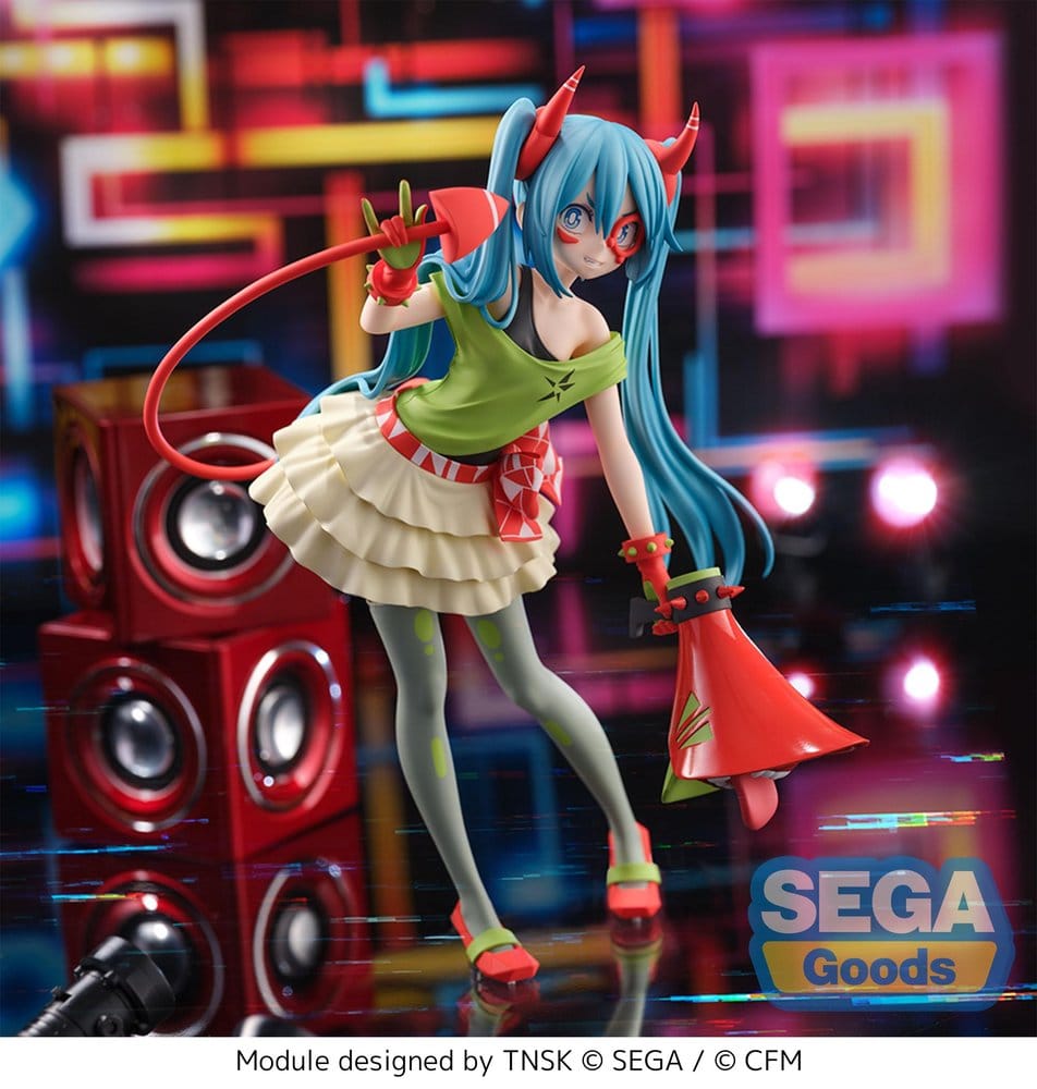 Hatsune Miku Project DIVA X FIGURIZMa figurine PVC Hatsune Miku DE:MONSTAR T.R. 22 cm