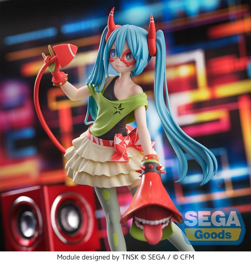 Hatsune Miku Project DIVA X FIGURIZMa figurine PVC Hatsune Miku DE:MONSTAR T.R. 22 cm