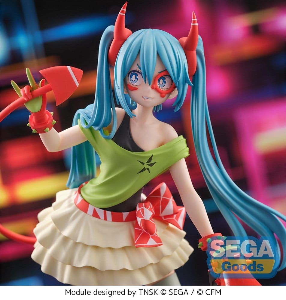 Hatsune Miku Project DIVA X FIGURIZMa figurine PVC Hatsune Miku DE:MONSTAR T.R. 22 cm
