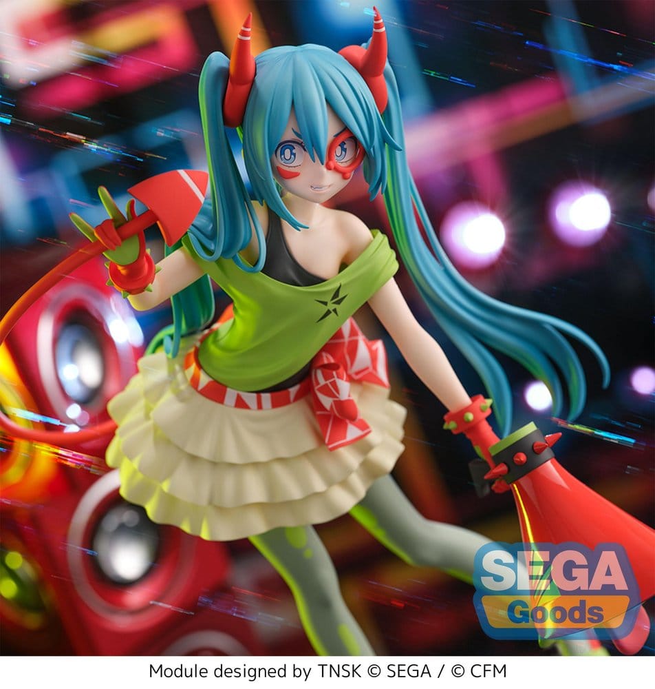 Hatsune Miku Project DIVA X FIGURIZMa figurine PVC Hatsune Miku DE:MONSTAR T.R. 22 cm