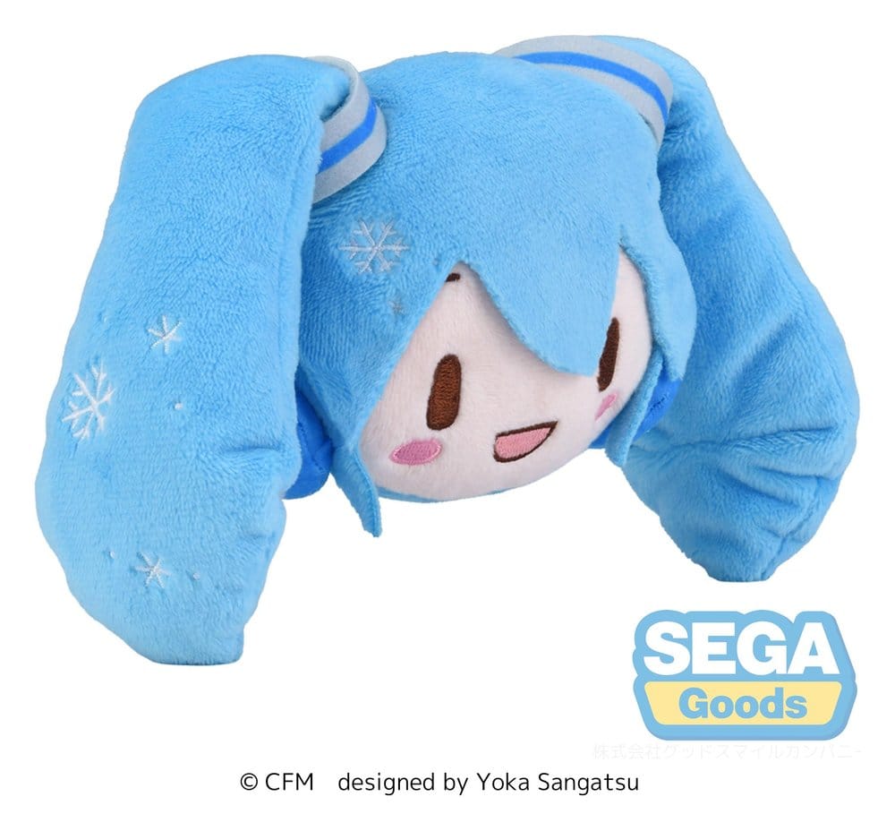 Snow Miku peluche Fuwa Petit Face Mascot