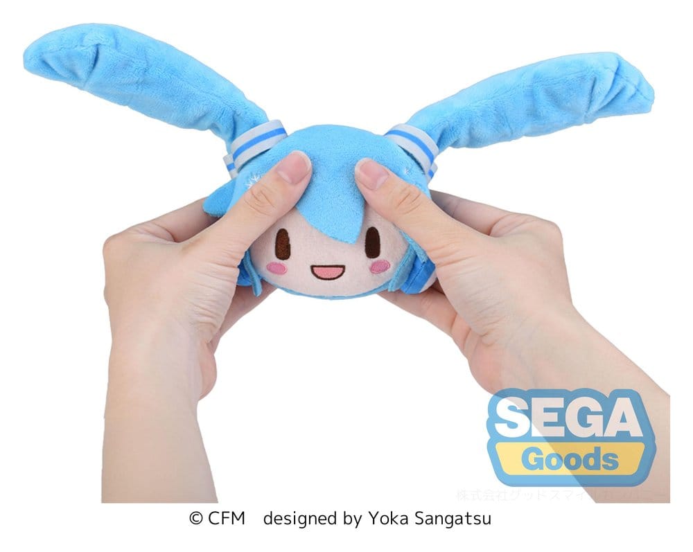 Snow Miku peluche Fuwa Petit Face Mascot