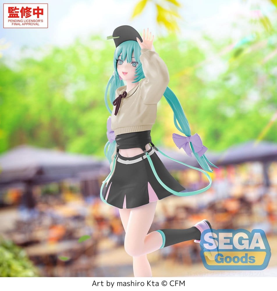 Hatsune Miku Luminasta figurine PVC Hatsune Miku Conceptual Series Vol.2 Stroll Ver. 21 cm