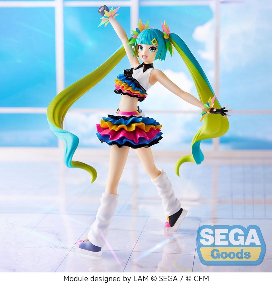 Hatsune Miku Project DIVA MEGA39's FIGURIZM figurine PVC Hatsune Miku - Catch the Wave 25 cm