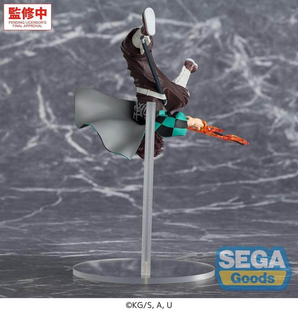 Demon Slayer: Kimetsu no Yaiba Luminasta figurine PVC Tanjiro Kamado Hinokami Kagura Setting Sun Transformation 15 cm