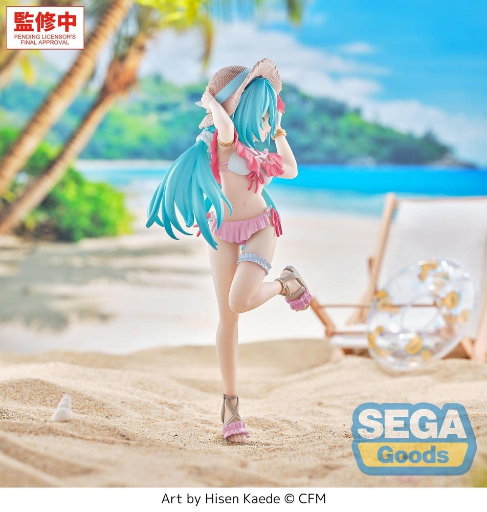 Character Vocal Series 01: Hatsune Miku Luminasta figurine PVC Conceptual Series Vol.1 Tropical Ver. 21 cm