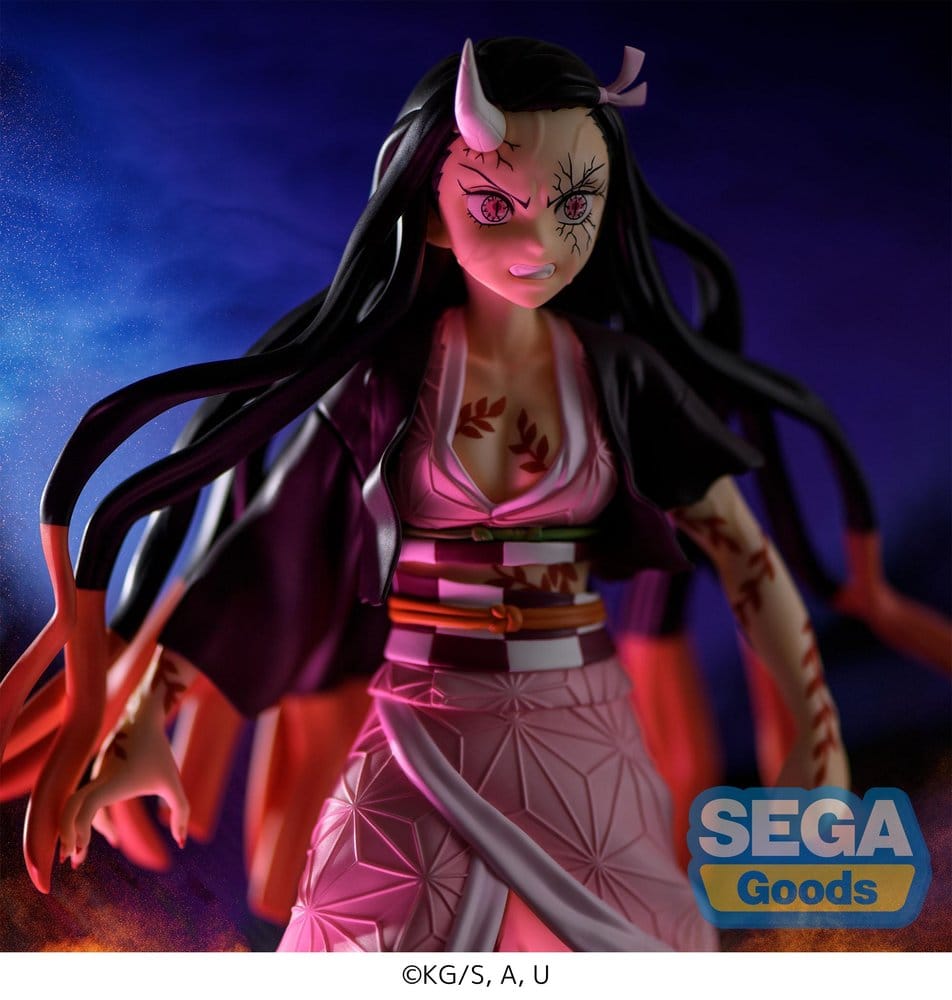 Demon Slayer: Kimetsu no Yaiba FIGURIZMa figurine PVC Nezuko Kamado Demon Form Advancing Ver. (Rerelease) 21 cm
