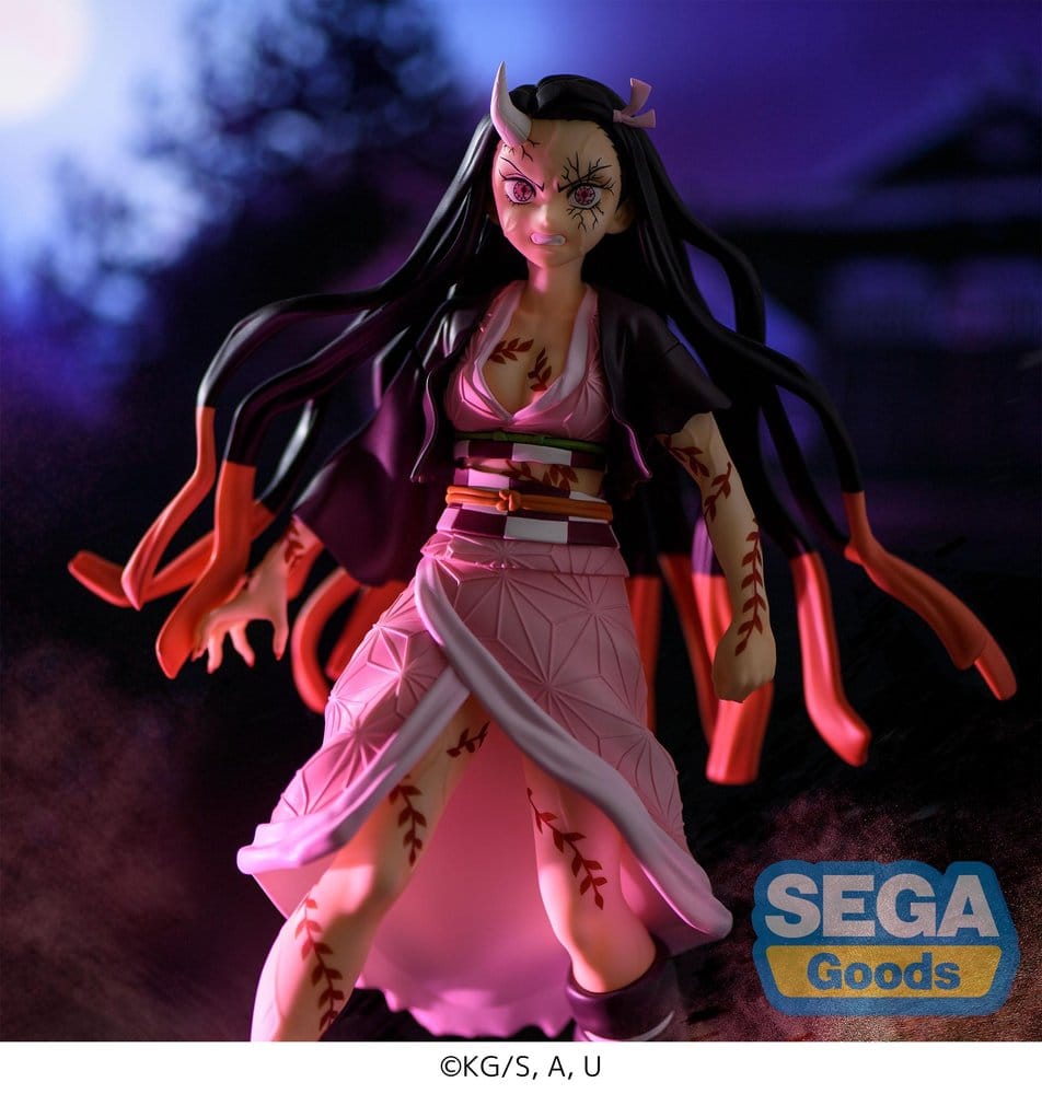 Demon Slayer: Kimetsu no Yaiba FIGURIZMa figurine PVC Nezuko Kamado Demon Form Advancing Ver. (Rerelease) 21 cm