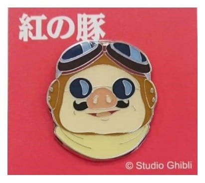 Porco Rosso pin's Marco Close-up
