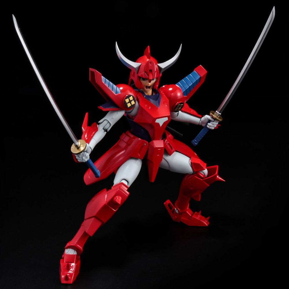 Chou-Dan-Kadou Yoroiden-Samurai Troopers figurine Rekka no Ryo 16 cm