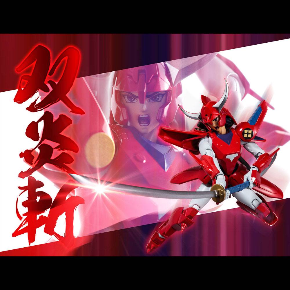 Chou-Dan-Kadou Yoroiden-Samurai Troopers figurine Rekka no Ryo 16 cm