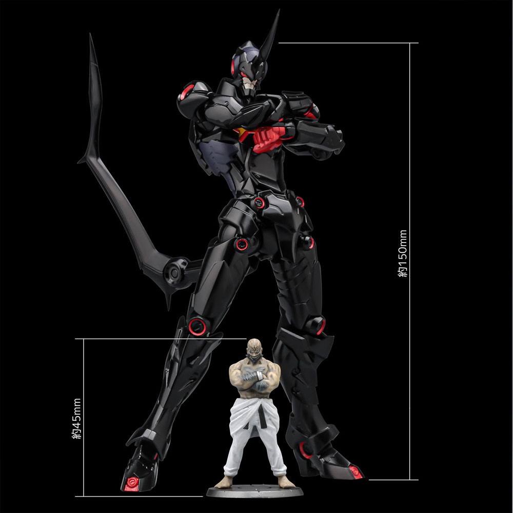 Gurren Lagann figurine PLAIOBOT Plastic Model Kit Lazengann 15 cm