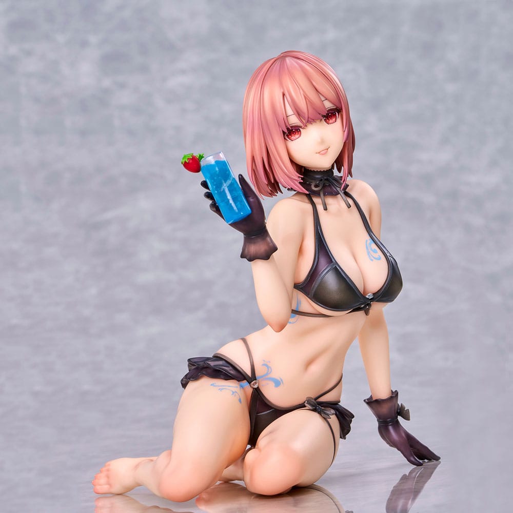 Original Character statuette PVC necömi Illustration One more drink for the vacation 13 cm