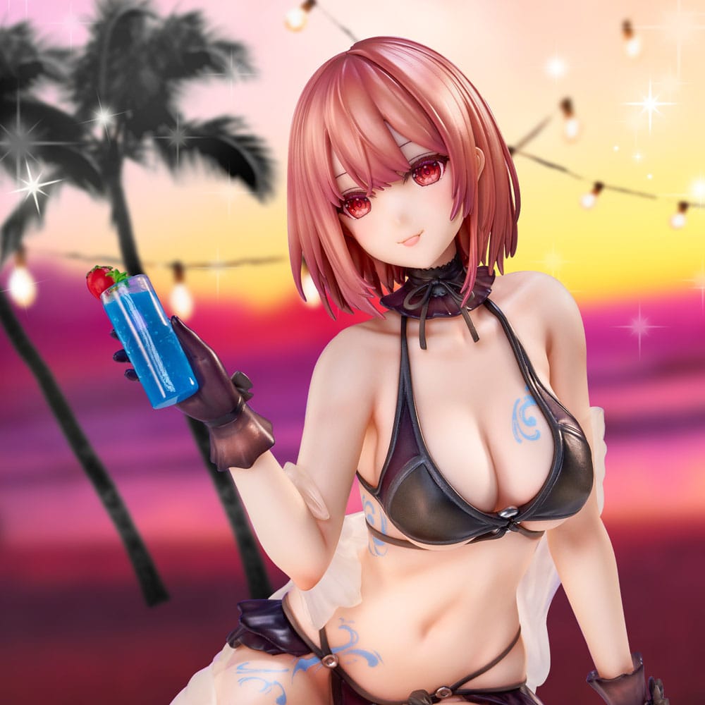 Original Character statuette PVC necömi Illustration One more drink for the vacation 13 cm