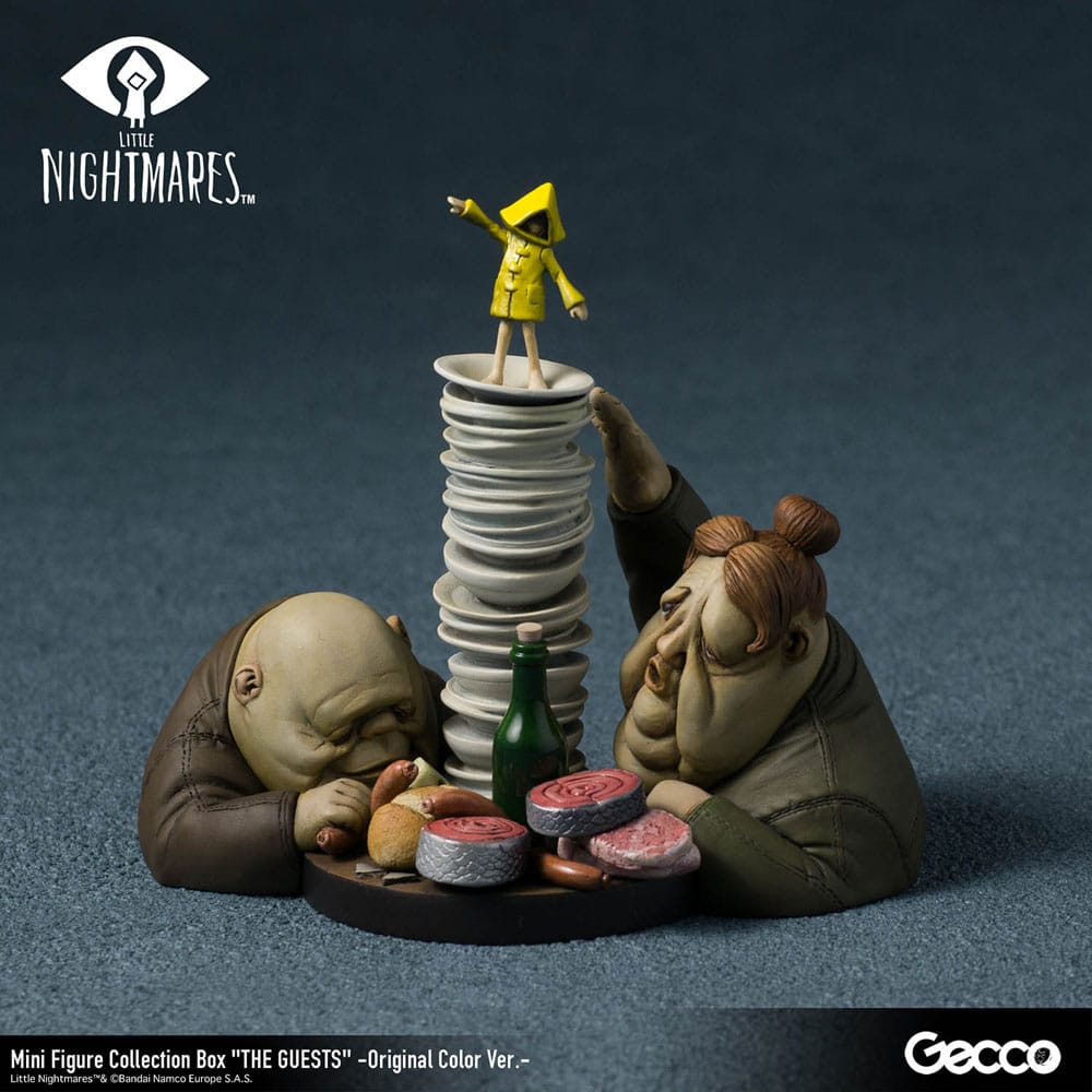 Little Nightmares pack 6 figurines mini PVC Original Color Ver.