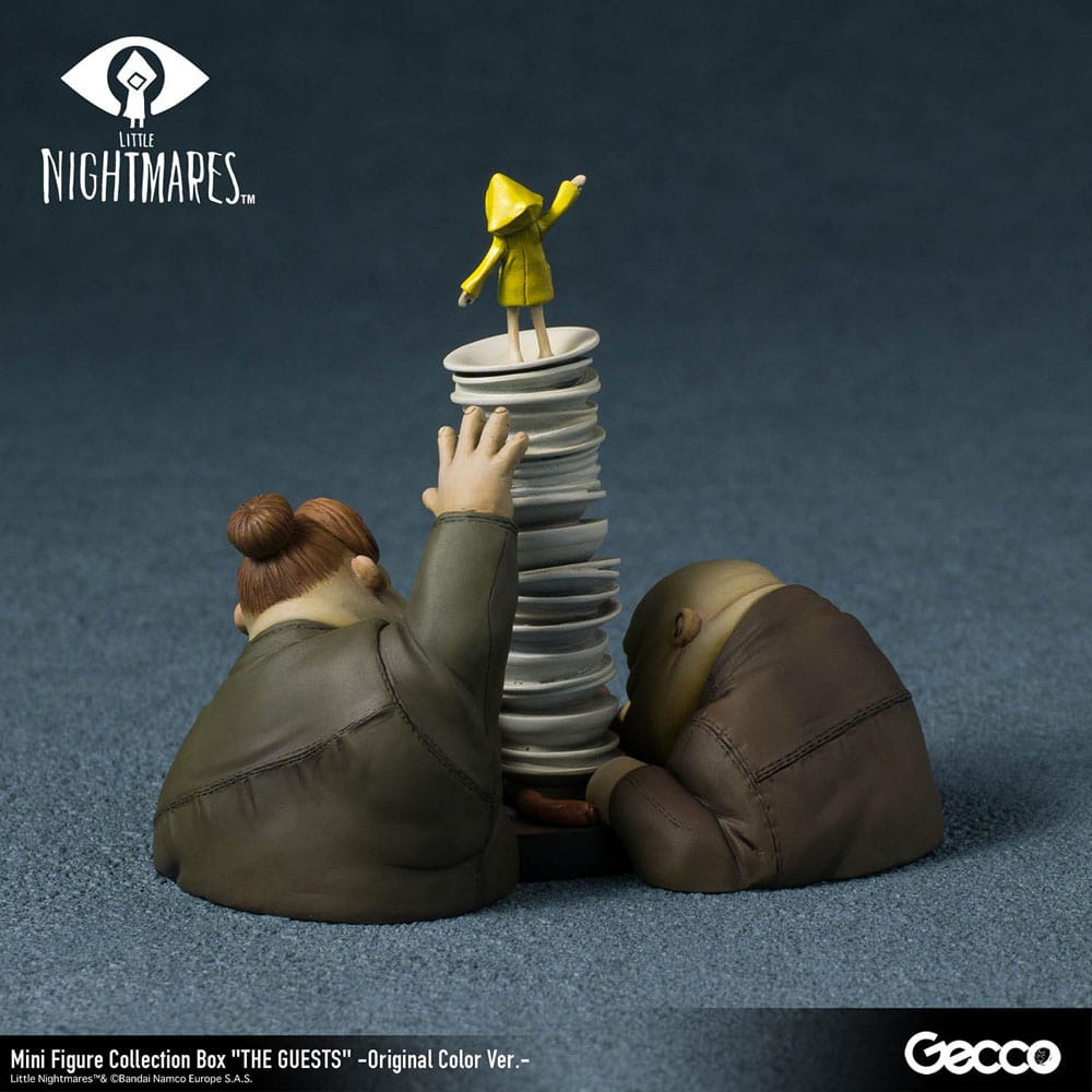Little Nightmares pack 6 figurines mini PVC Original Color Ver.