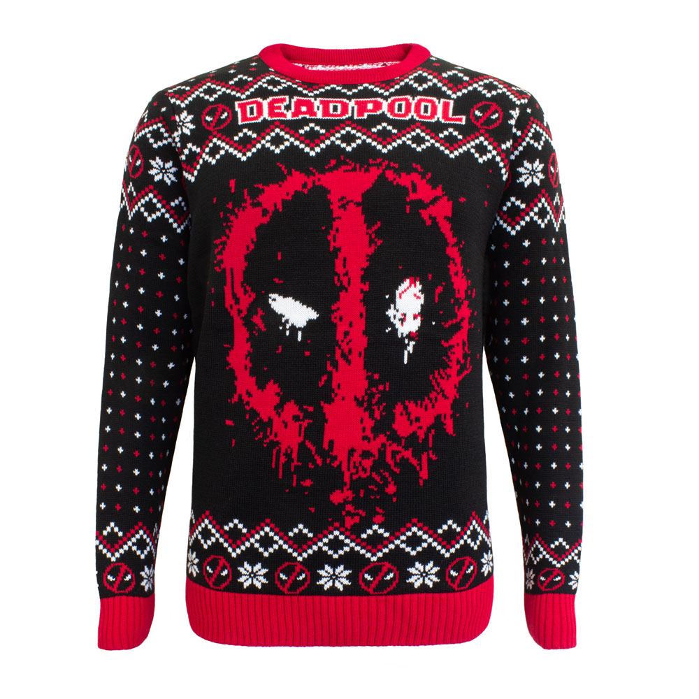 Deadpool Sweatshirt Christmas Jumper Deadpool (XL)