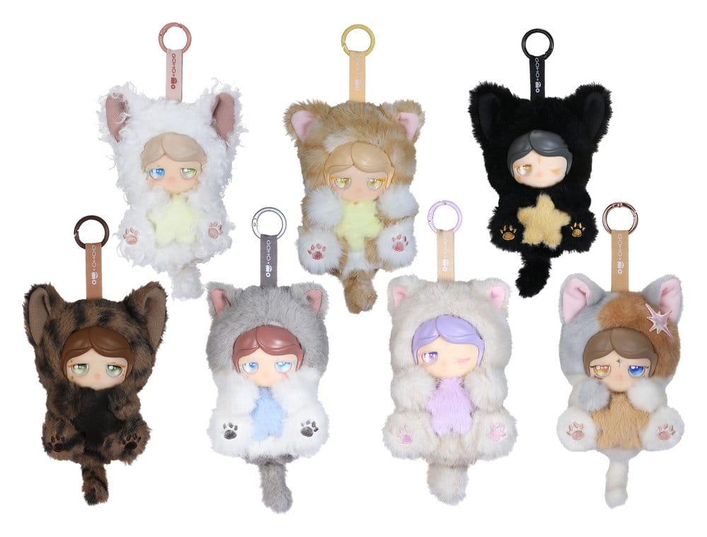 Planet Cat Wishing Star Series présentoir boîte-mystère figurines mini 11 cm (6)