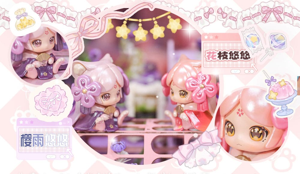 Original Character assortiment figurines Cat Nizizi-Kitten Agency 7 cm (8)