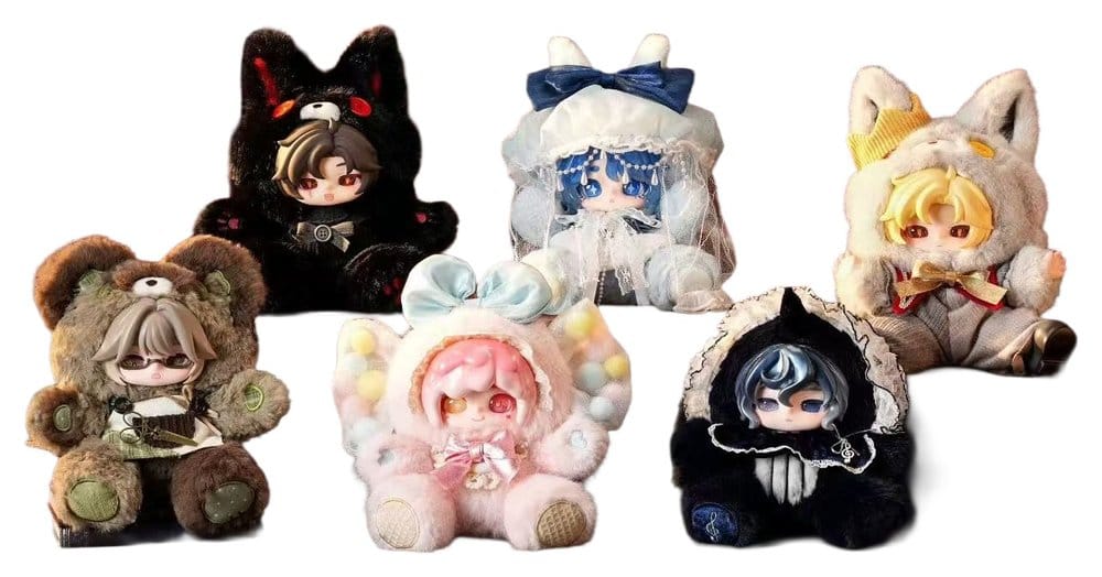ANTOO Wonderland Blind Box pack 4 figurines mini Furry 20 cm