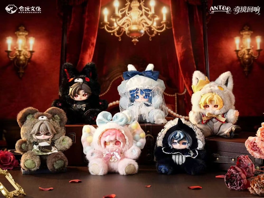 ANTOO Wonderland Blind Box pack 4 figurines mini Furry 20 cm