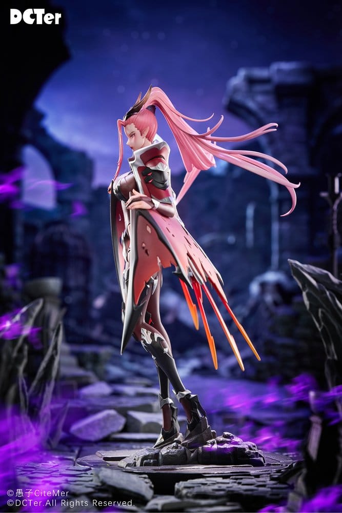 Original Character figurine PU 1/7 Heslion Draco Bellatrix Feminina 27 cm