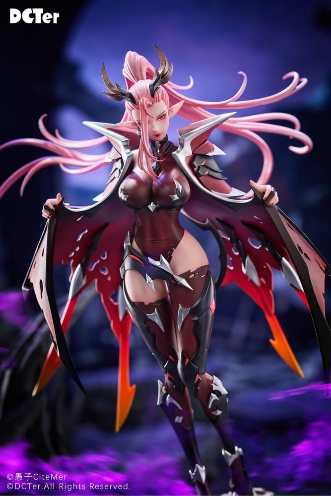 Original Character figurine PU 1/7 Heslion Draco Bellatrix Feminina 27 cm