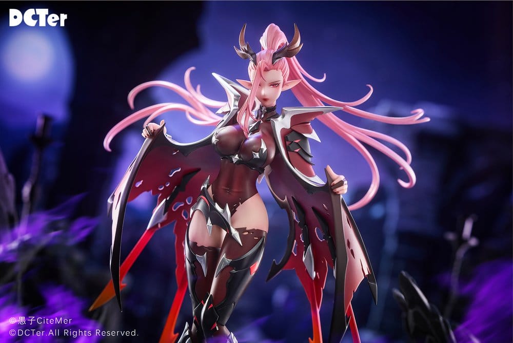 Original Character figurine PU 1/7 Heslion Draco Bellatrix Feminina 27 cm