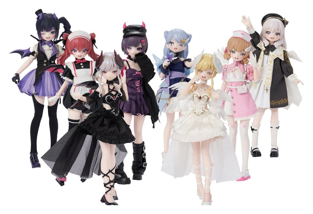Original Character assortiment Figure Angel & Demon blind box assortiment MJD Poupée Blind Box 22 cm Assortment (6)