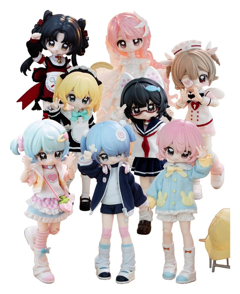 Original Character assortiment Figure Unveiled Door Key Spirit Series BJD Doll Blind Box 17 cm Assortment (6)