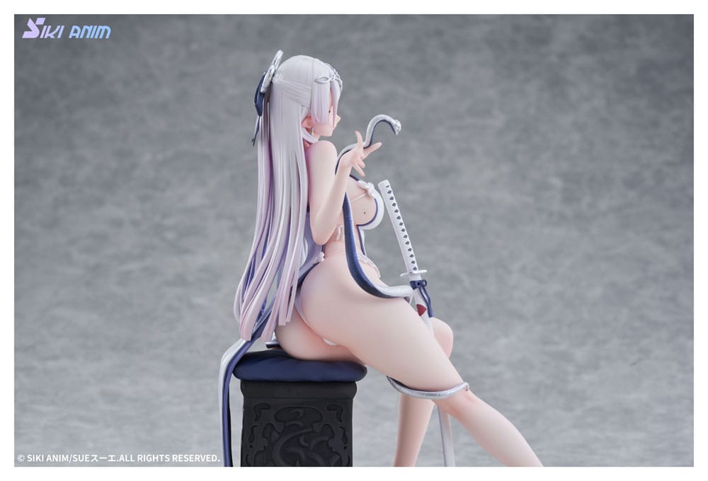 Original Character statuette PVC 1/7 The Color of the Blue - White Snake Normal Edition 20 cm