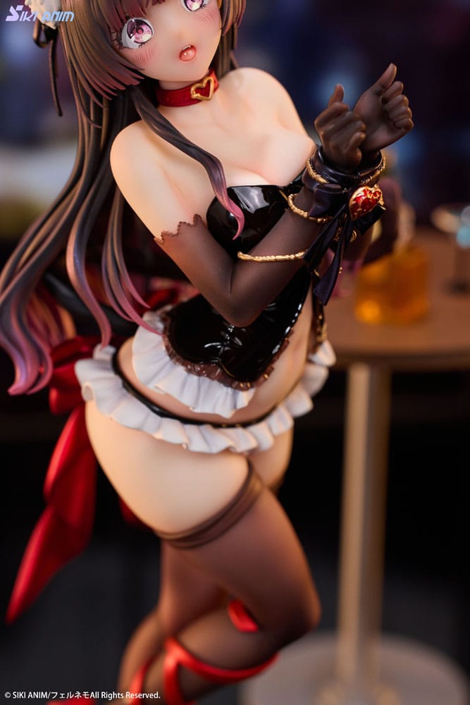 Original Character statuette PVC 1/7 Shibarare Cat Ruhuna-chan 26 cm
