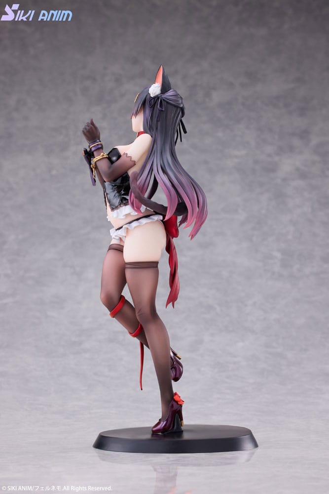 Original Character statuette PVC 1/7 Shibarare Cat Ruhuna-chan 26 cm