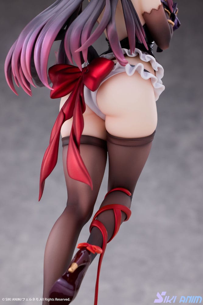 Original Character statuette PVC 1/7 Shibarare Cat Ruhuna-chan 26 cm