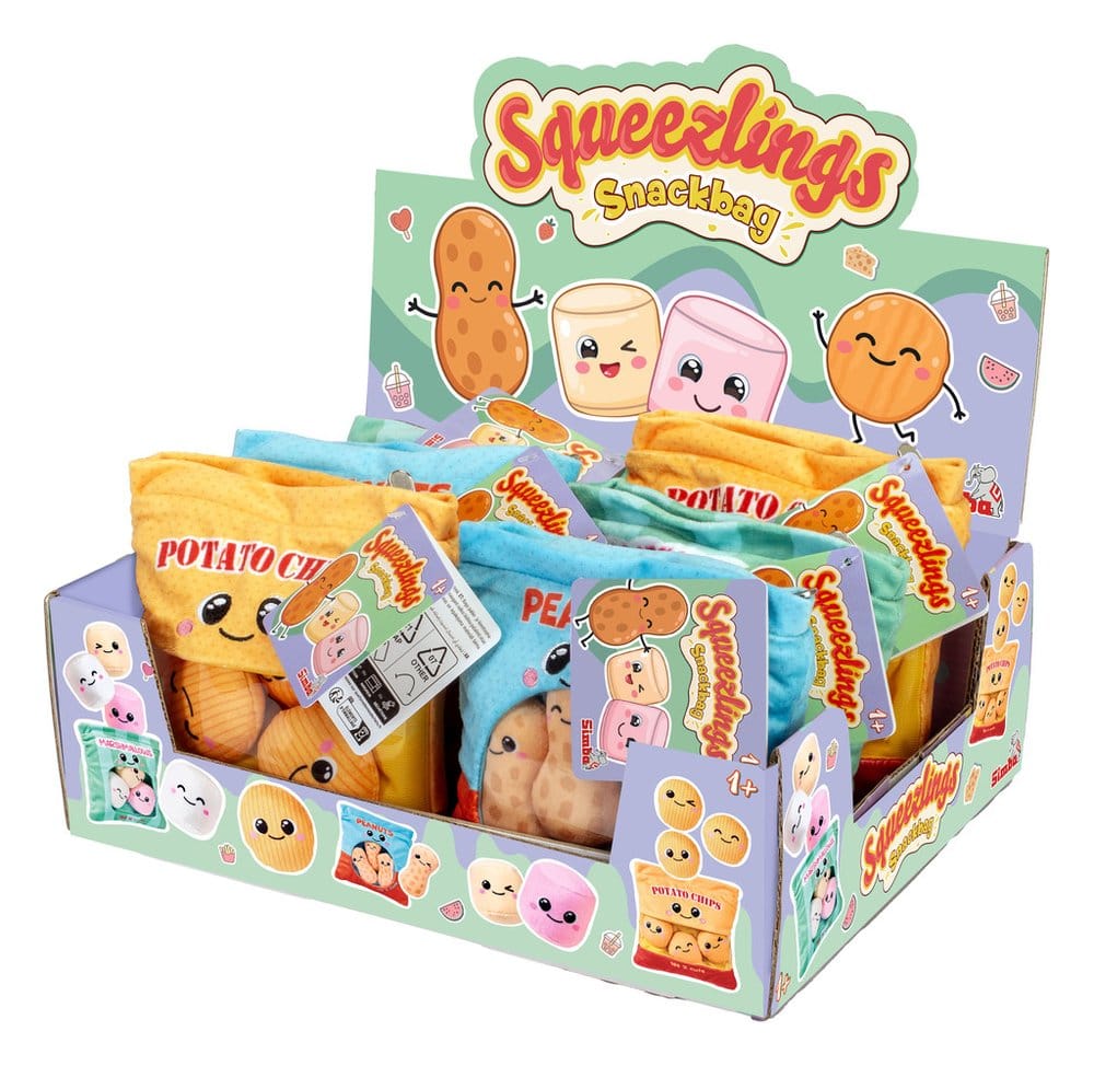 Squeezlings présentoir pack 3 peluches Snackbag (6)
