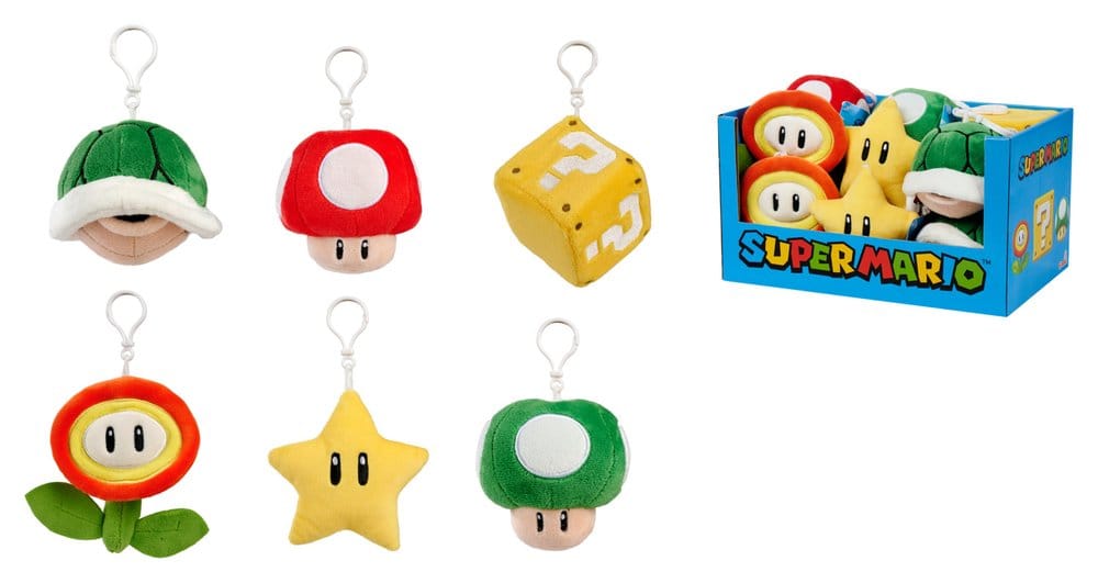 Super Mario présentoir porte-clés (12)