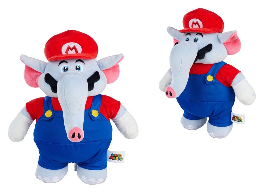 Super Mario peluche Mario Elephant 35cm
