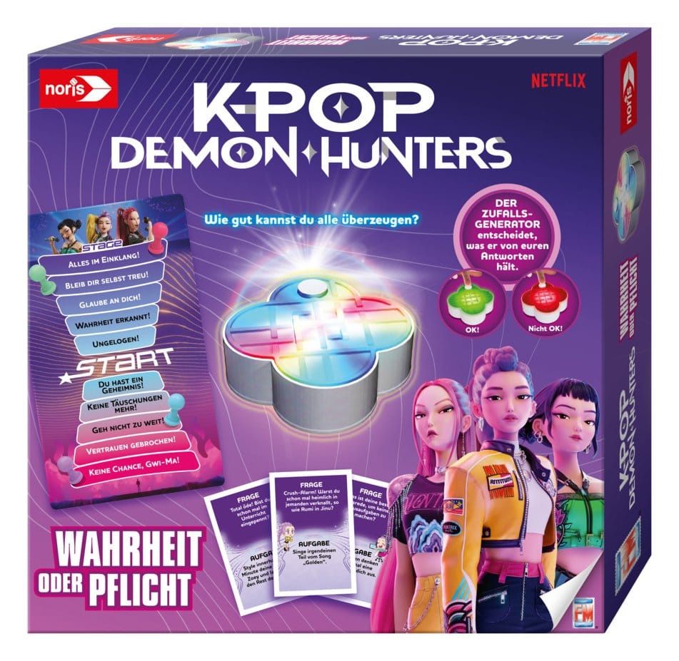 K-POP Demon Hunters jeu de plateau *ALLEMAND*