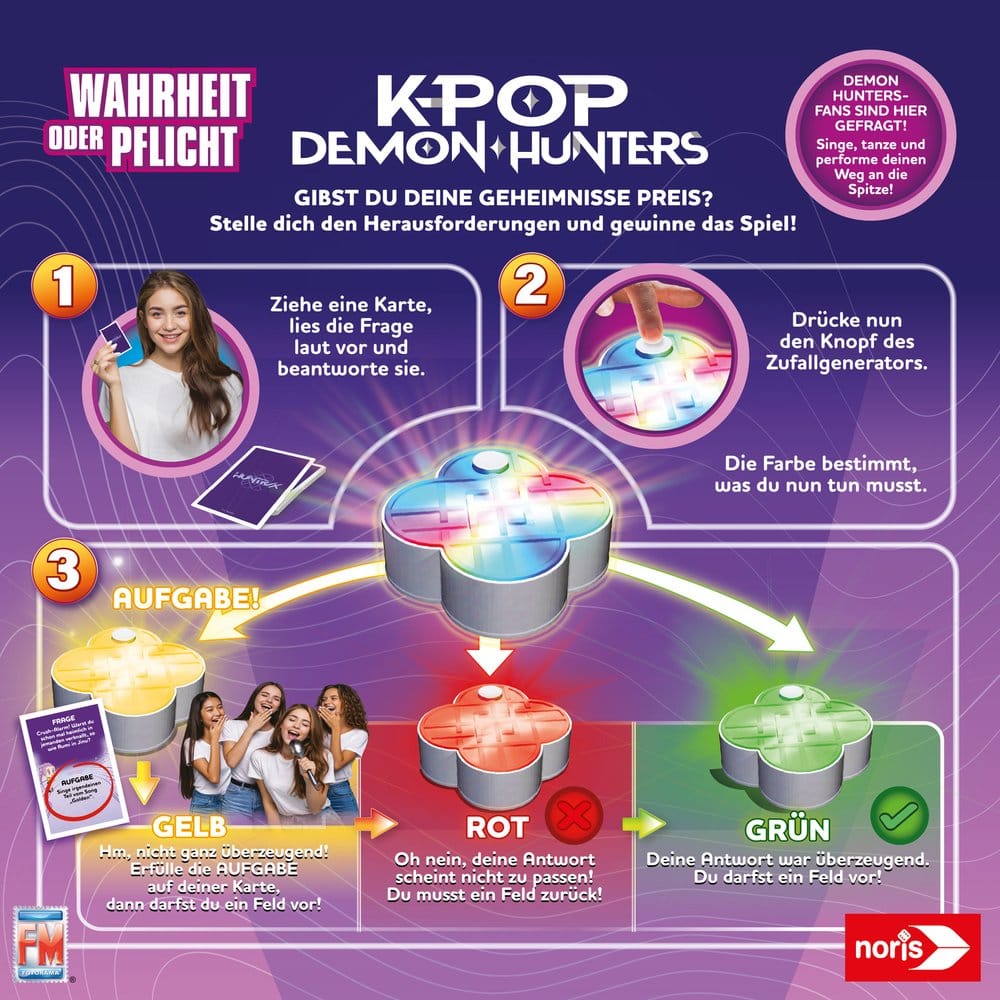 K-POP Demon Hunters jeu de plateau *ALLEMAND*
