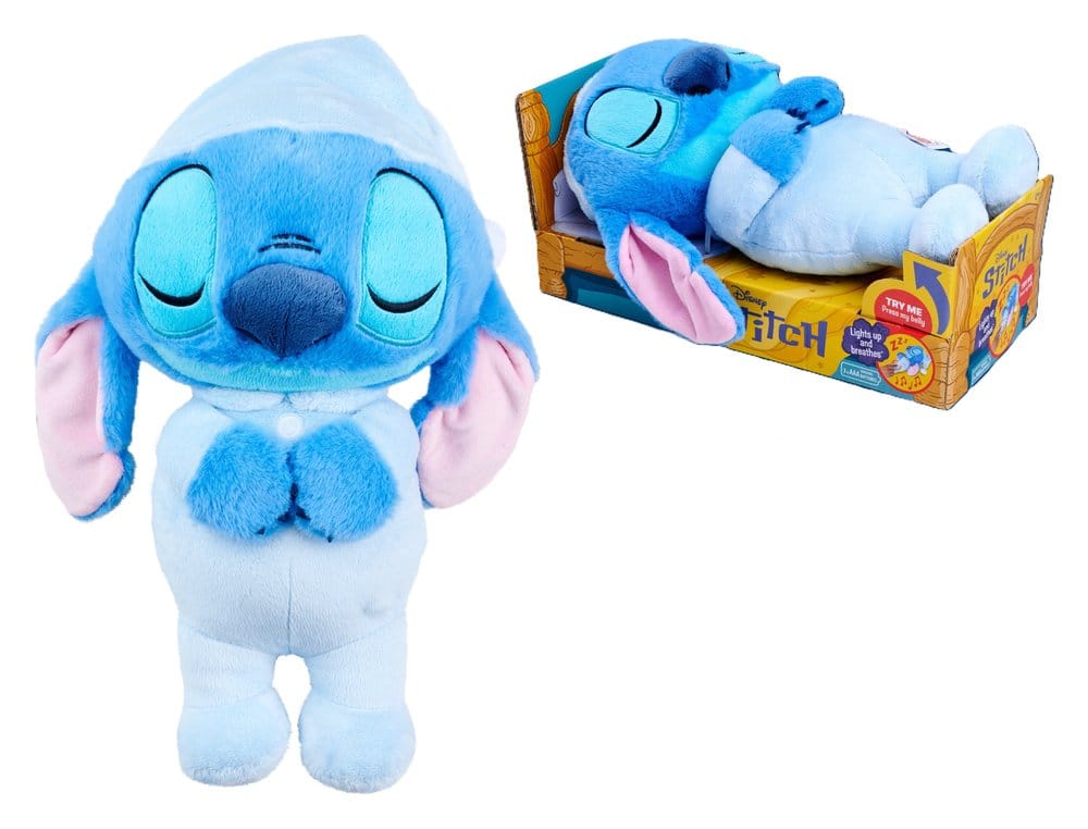 Disney peluche sonore Sleeping Stitch 31 cm